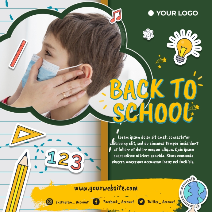 Copy of Back to School | PosterMyWall