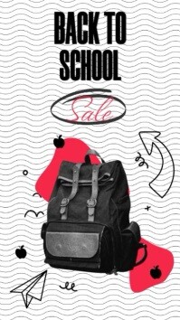 back to school Instagram Story template