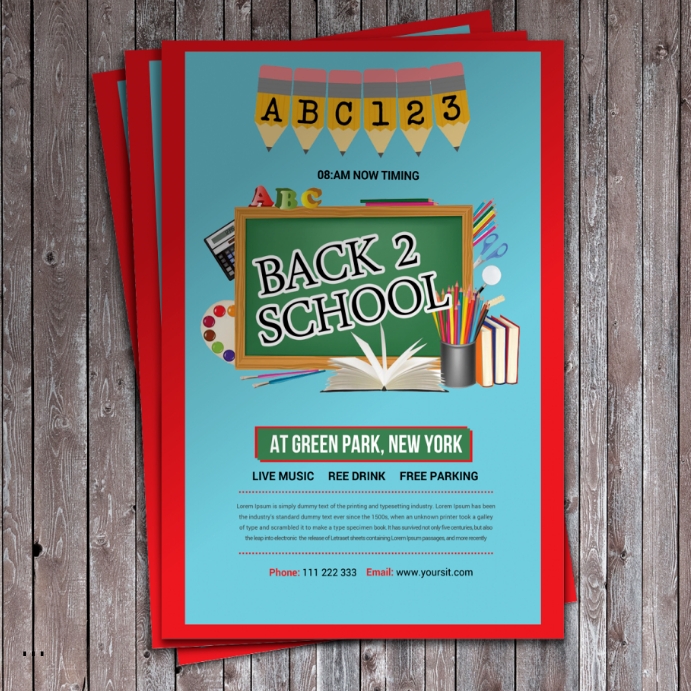 Copy of Back to school | PosterMyWall