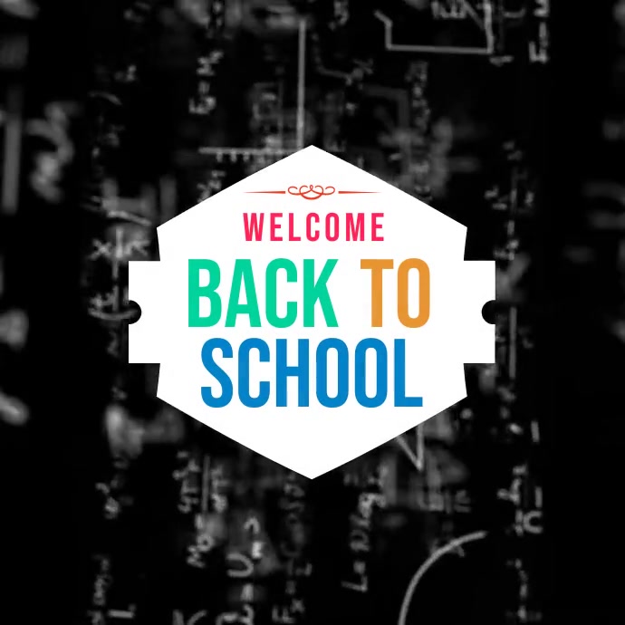 Back to School Instagram Post template