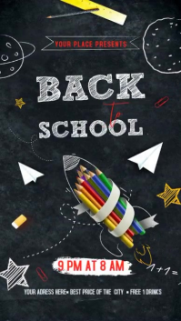 Back To School Instagram Story template