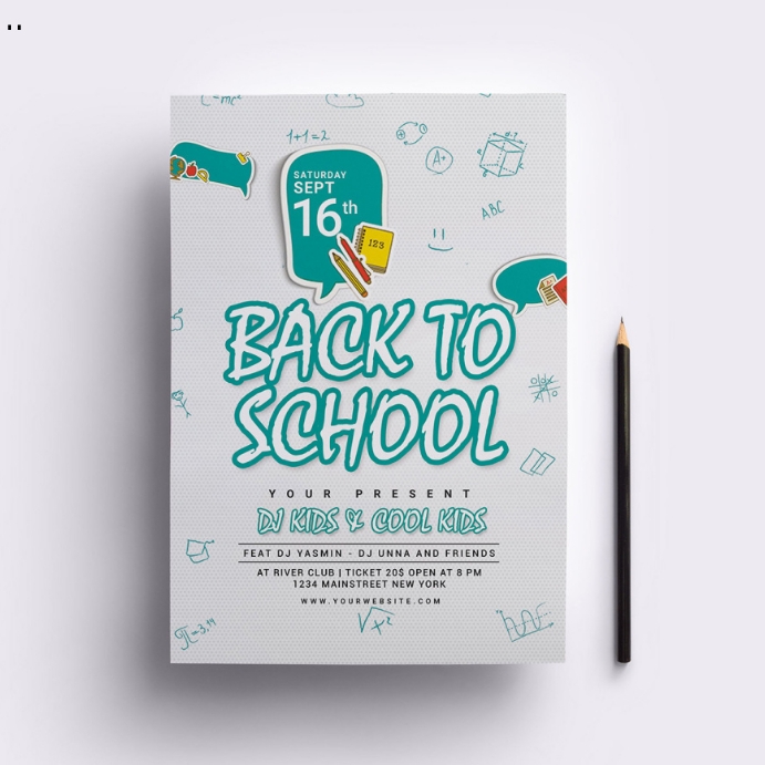 Copy of Back to school | PosterMyWall