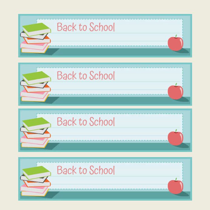 Back To School Template PosterMyWall