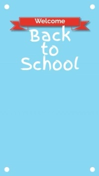 Back To School Instagram Story template