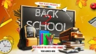 Back To School Digital Display (16:9) template