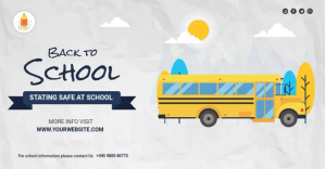 back to school Изображение, которым поделились на Facebook template