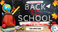 Back To School Pantalla Digital (16:9) template