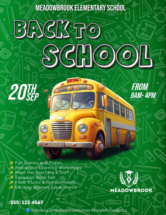 Copy of BACK TO SCHOOL | PosterMyWall