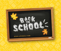 Back to School Medium na Rektangle template