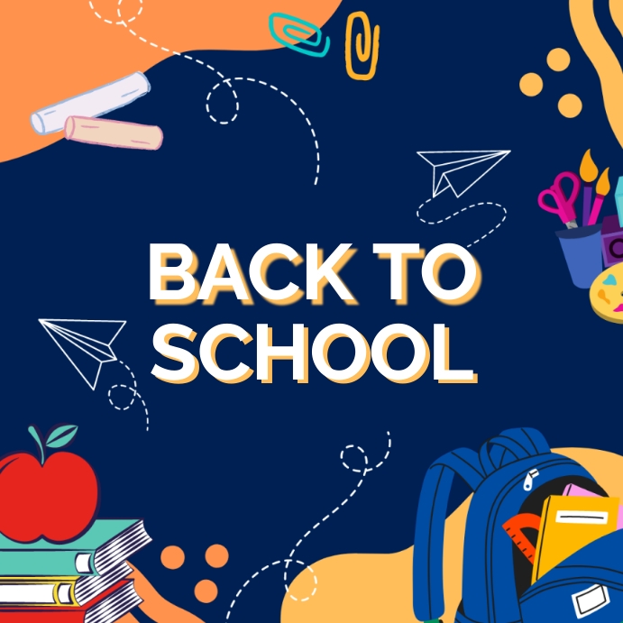 Copy of back to school | PosterMyWall