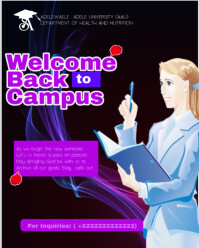 Back to school flyer template design Instagram Portrait