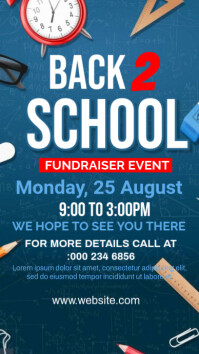 Back  To School Instagram Story template