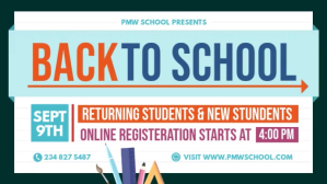 Bianco Back to School Digitalanzeige Template