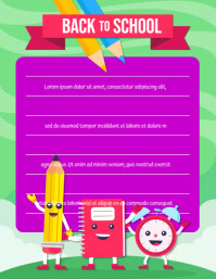 Notice Poster Example School Notice Poster Template | PosterMyWall