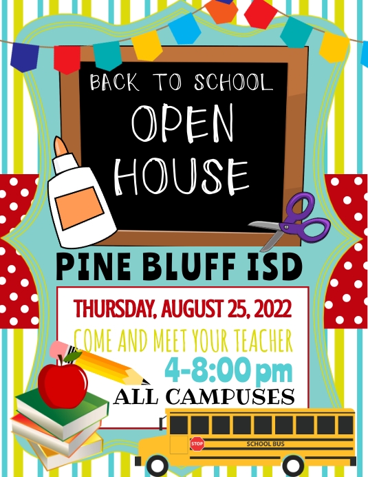 Classroom Open House Template Open House And Title I Orientation Event