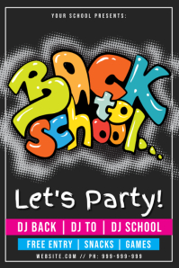 School Dance Poster