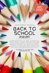 school flyer template free