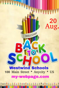Back to School Night Template | PosterMyWall