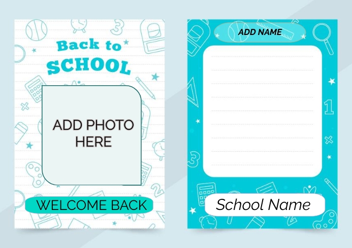 Copy of Back to school printable | PosterMyWall