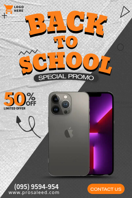 Back To School Promo Template | PosterMyWall