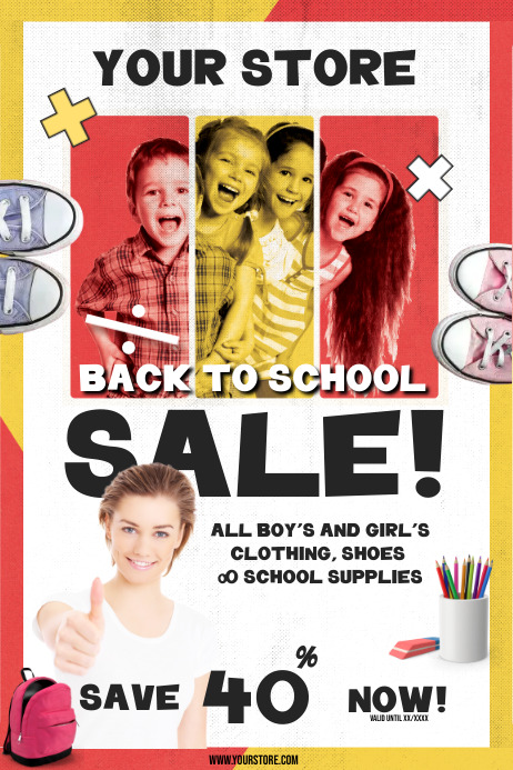 Delivery Signs Back To School - 24/Pack Retail Price Tags - Store Display Supplies Sale Signs - Foto 2