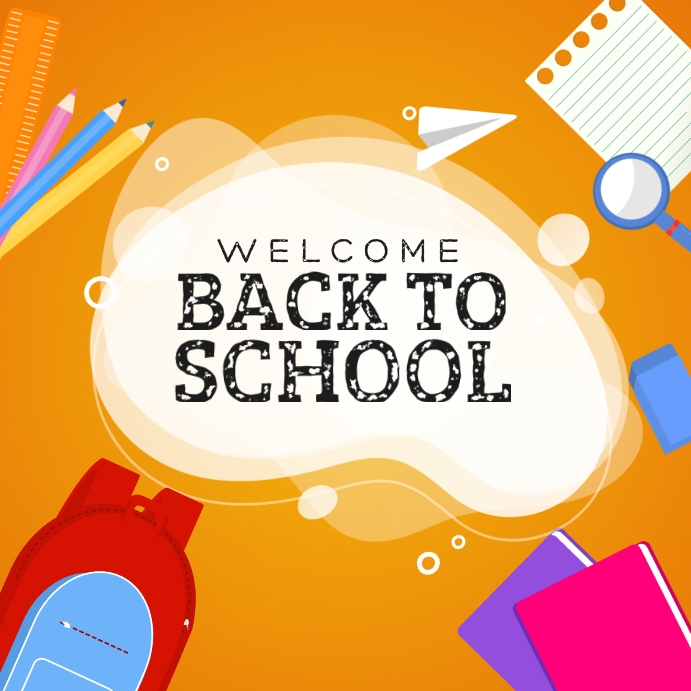 Back to school social media post design Template | PosterMyWall