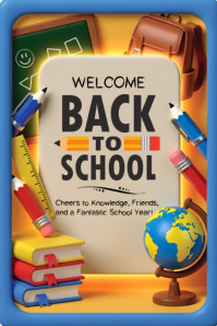 Back to school template 2026 โปสเตอร์