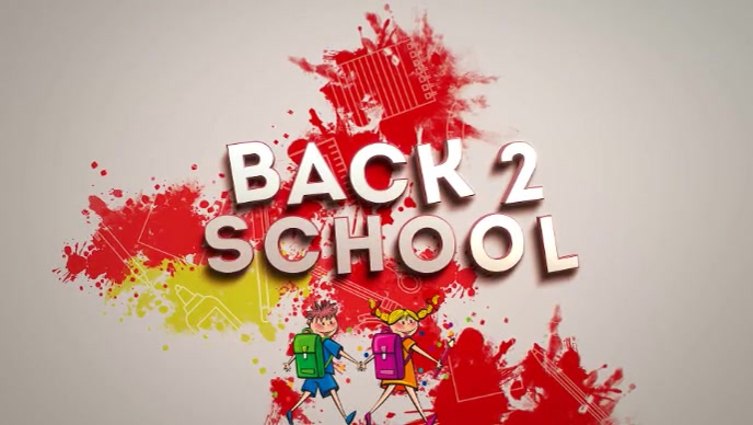 Back To School Template YouTube Duimnael