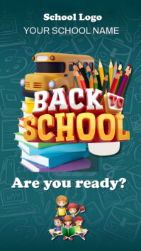 Back to School template Instagram Story