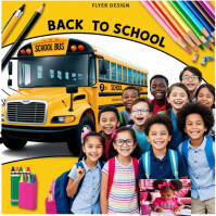 Back to school Template Instagram Plasing