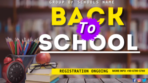 back to school Template Pagtatanghal (16:9)