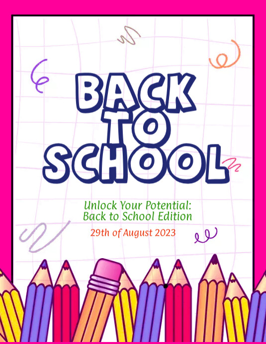 Back To School Template PosterMyWall back-to-school-template-postermywall
