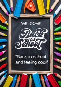 Back to school template.2025 A4