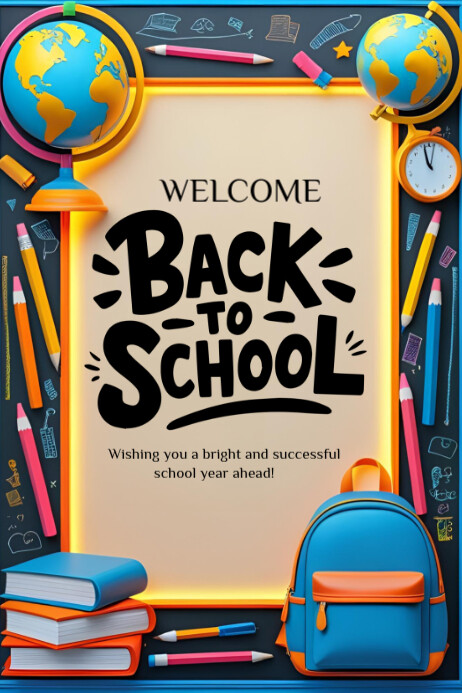 Back to school template.2025 Iphosta