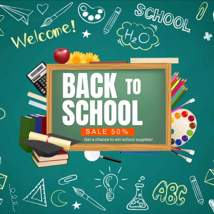 Copy of BACK TO SCHOOL TEMPLATE.R | PosterMyWall