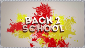 สีเทา Back To School vedio template YouTube-Miniaturansicht