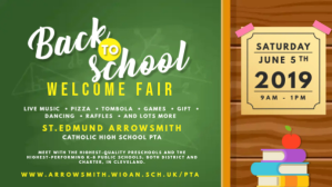 Back to School Welcome Fair Banner Vídeo de portada de Facebook (16:9) template