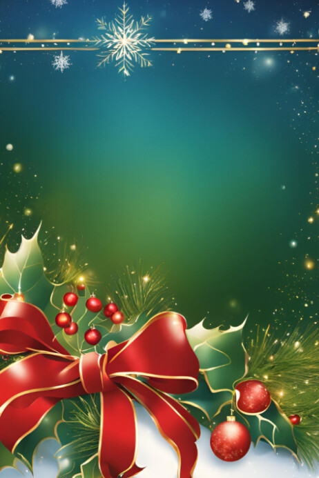 Background design for 2024 Xmas Poster template