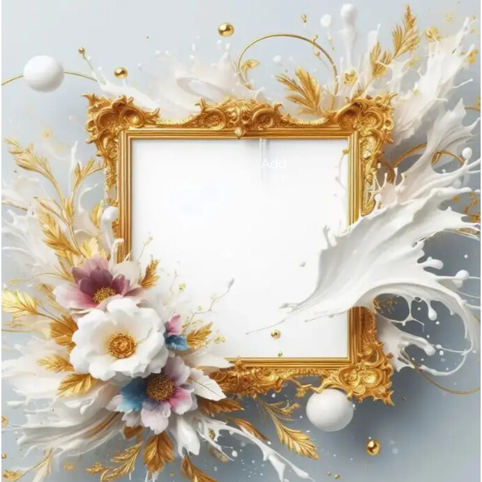 Background Frame Instagram Post template
