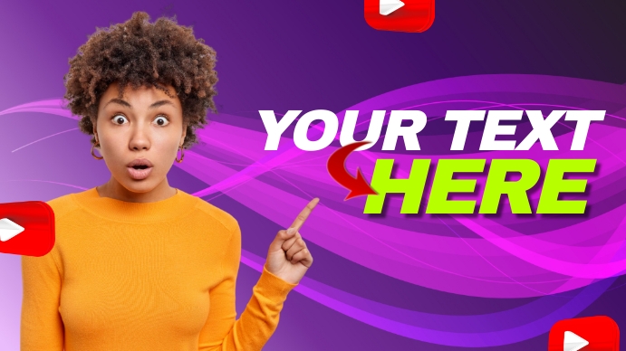 Youtupe Design Backround background youtube Template | PosterMyWall