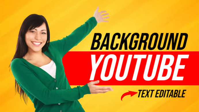 Background Youtube Editable Template | PosterMyWall