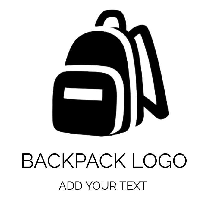 backpack logo Template | PosterMyWall