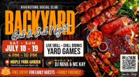 Backyard Grill Chill Night YouTube Duimnael template