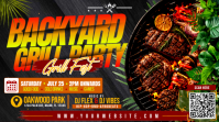 Backyard Grill Party Fest YouTube Duimnael template
