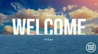Bad Mood Isn't Welcome Here งานแสดงผลงานแบบดิจิทัล (16:9) template