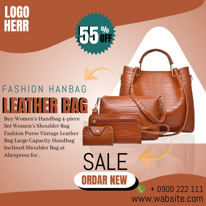 Bag Ads Template | PosterMyWall