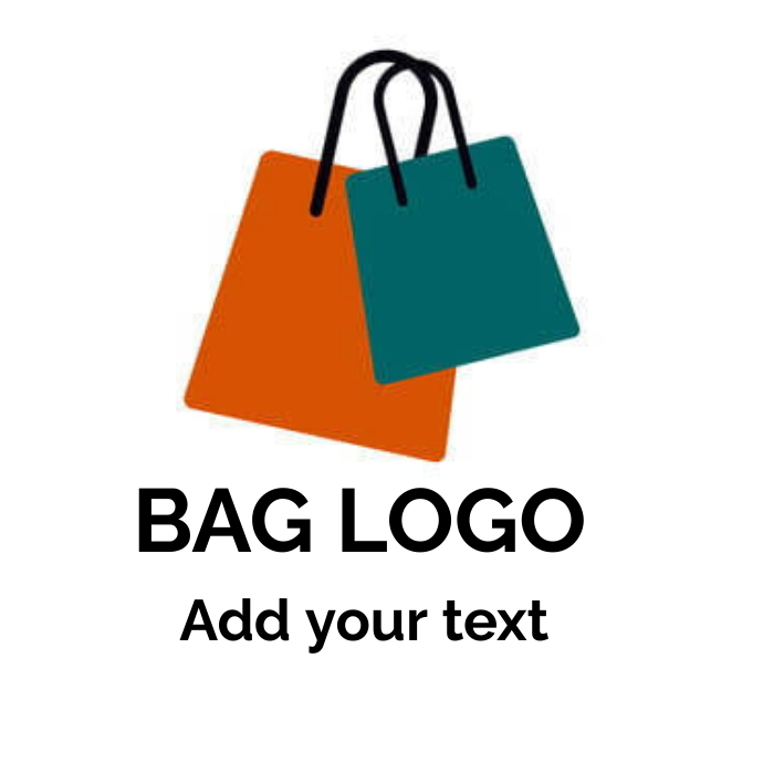 Bag logo Логотип template