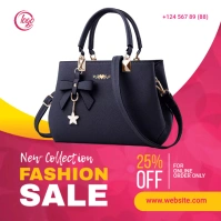 Bag Sale Banner Design Square (1:1) template