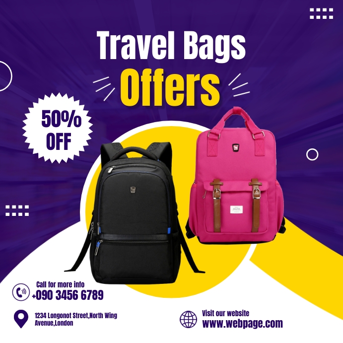 Copy of BAG SALE OFFER PosterMyWall