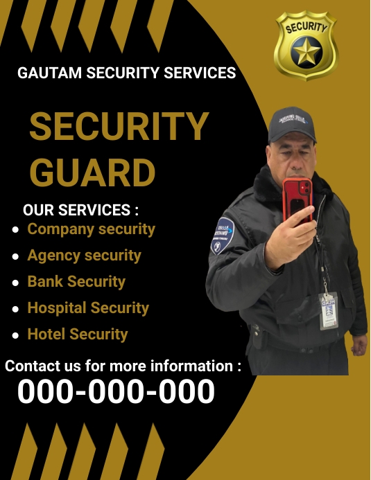 Bail security logo ใบปลิว (US Letter) template